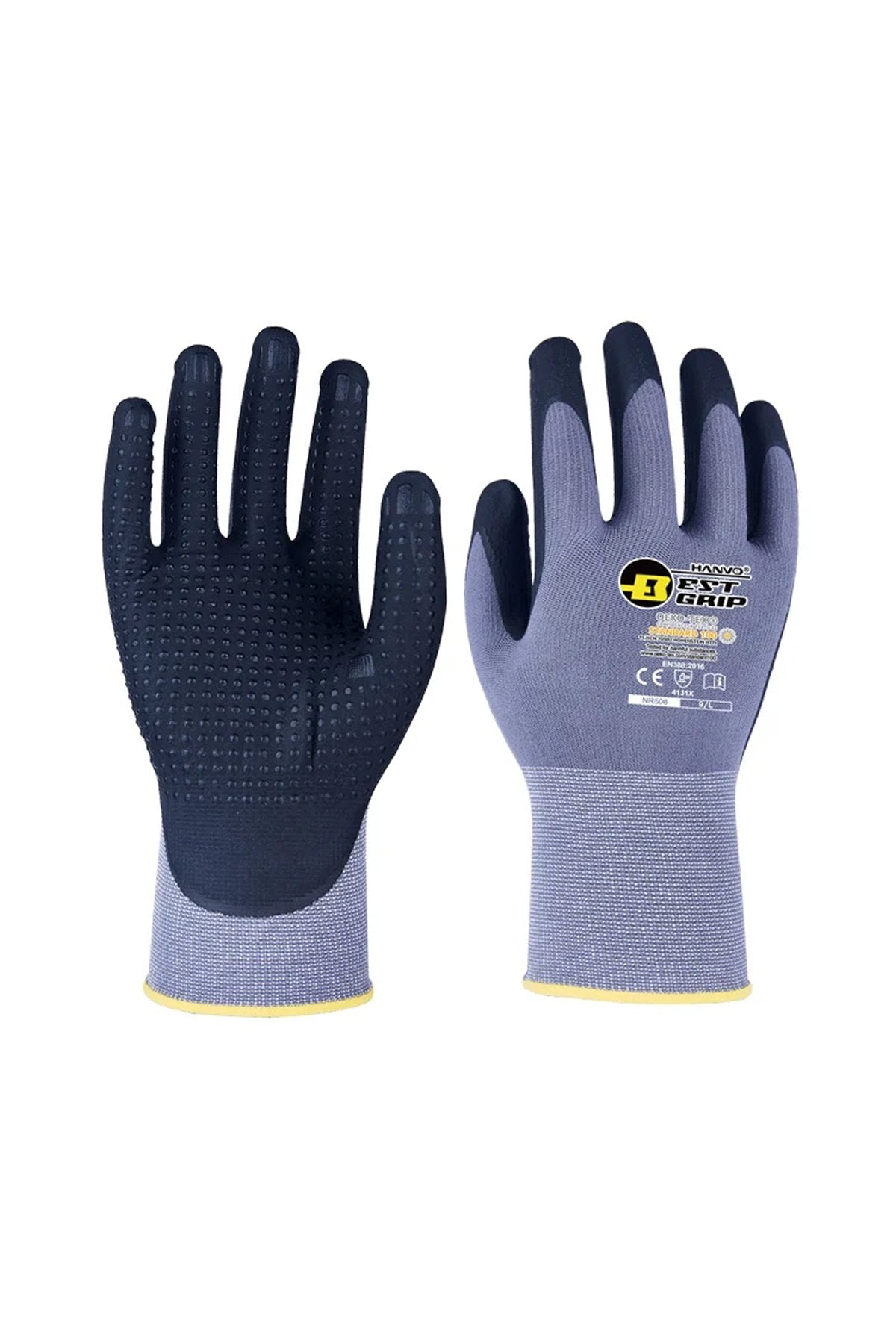 NR506 Dotlu Mikro Köpük Nitril Hassas Montaj İş Eldiveni NR506 Dotlu Mikro Köpük Nitril Hassas Montaj İş Eldiveni